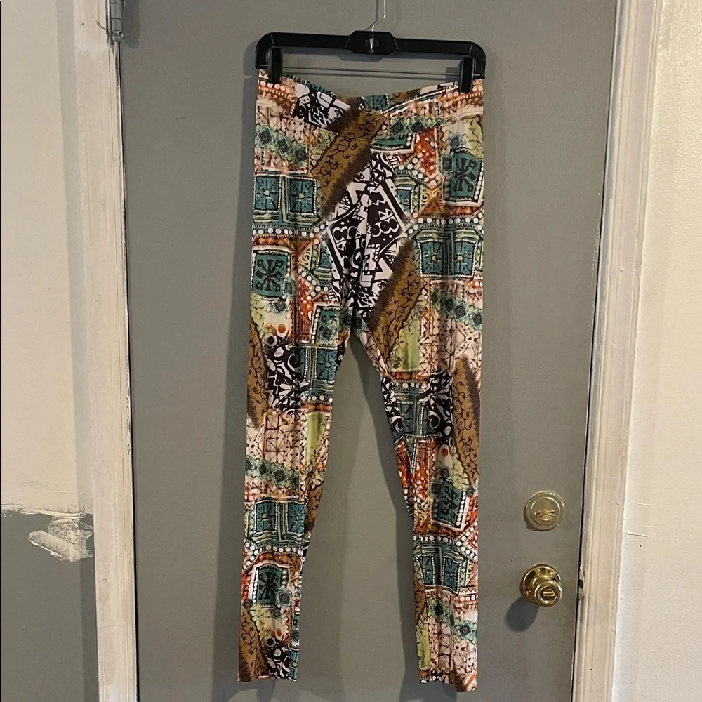 Serena Williams‎ Multicolor Patterned Pants Size L